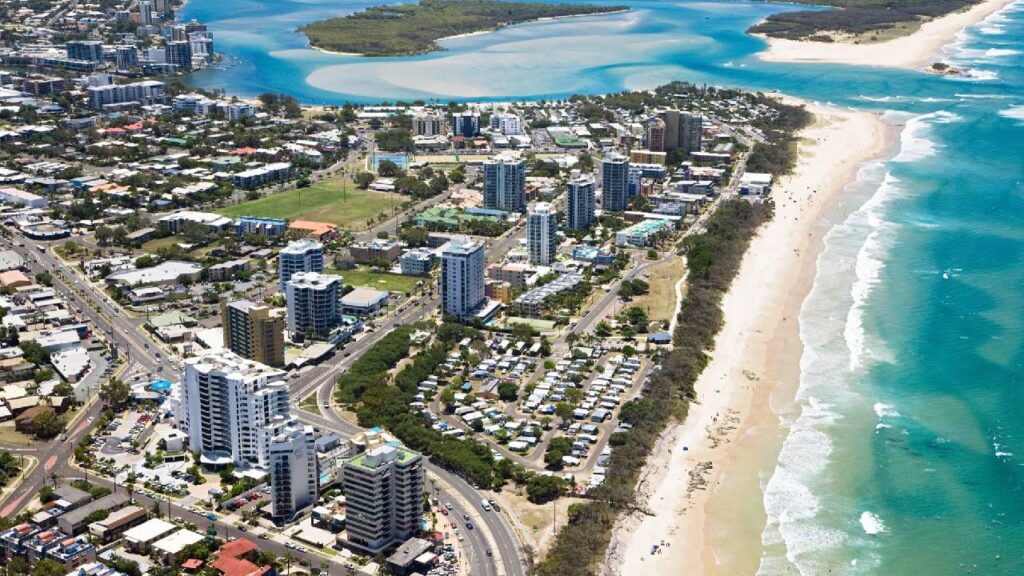 maroochydore aerial shots